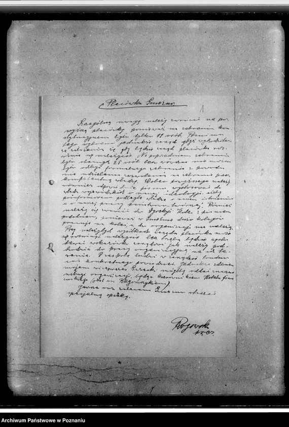 image.from.unit.number "Sprawy organizacyjne i personalne - korespondencja, ewidencja członków, skład zarządu, organizacja"