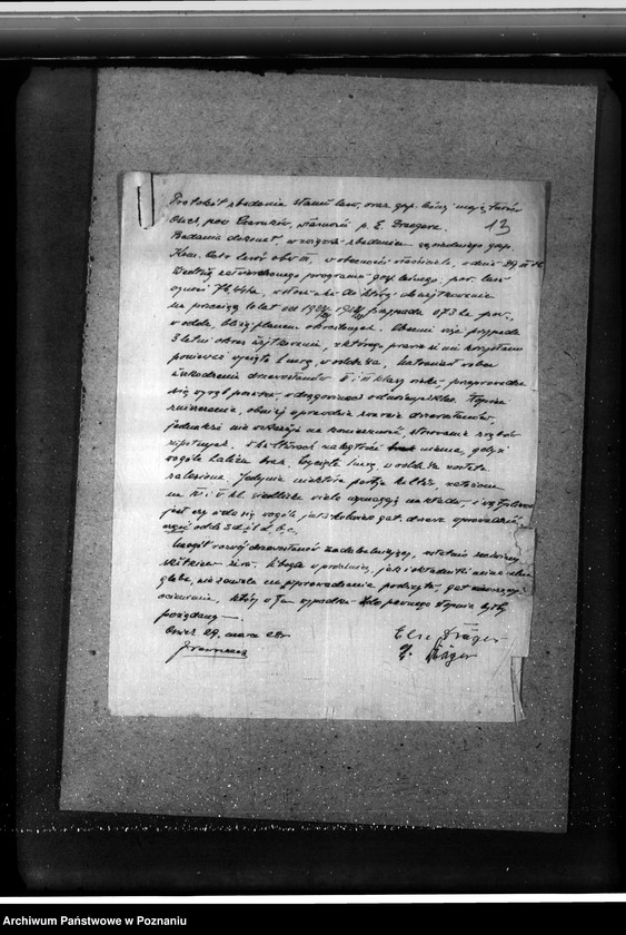 Obraz 17 z jednostki "/Nadzór nad gospodarką w lasach gminy Osuch w powiecie czarnkowskim własność Ewald Draeger"