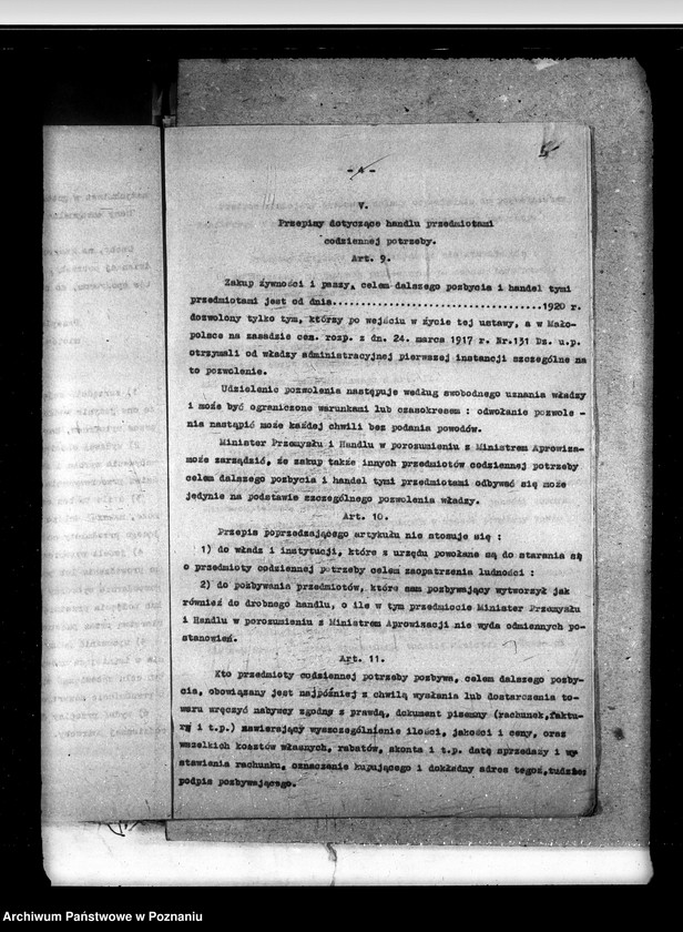 Obraz 9 z jednostki "Sprawy prawne ogólne okólniki i rozporządzenia ministerialne"