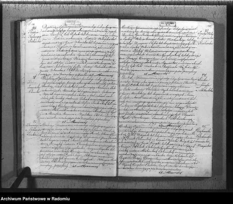 image.from.unit.number "[Duplikat akt urodzeń, małżeństw i zgonów parafii rzym.-kat. Głowaczów 1863 r.]"