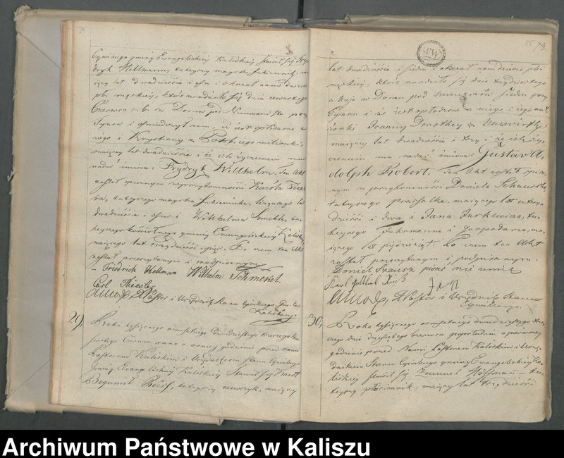 image.from.unit.number "Książka akt urodzenia, małżeństw i zejścia"