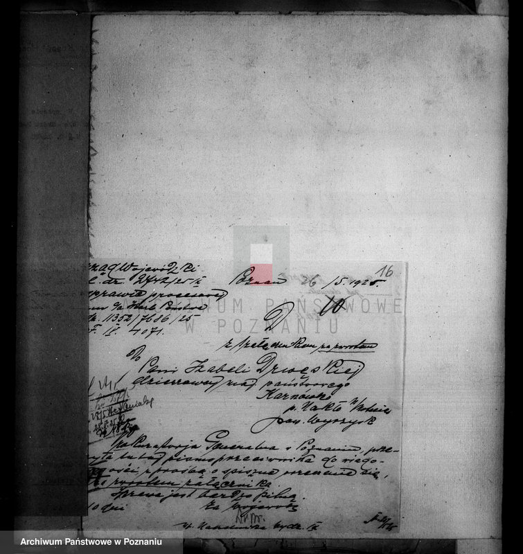 Obraz 20 z jednostki "Skarb Państwa przeciwko Ottonowi Timm z powodu zaległego remontu i braku zapasów w majątku Karnówko powiatu wyrzyskiego"