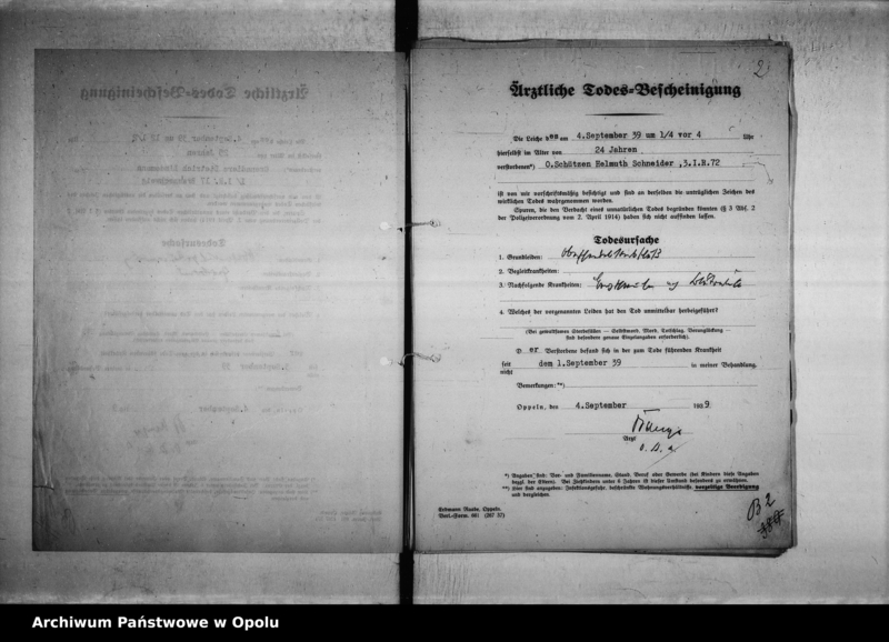 Obraz 7 z jednostki "Kriegssterbefälle 1939"