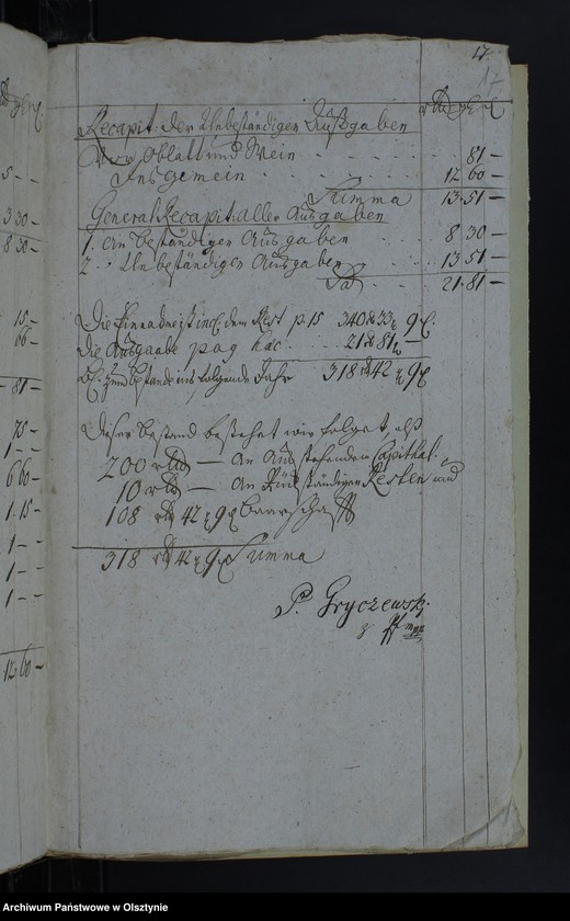 image.from.unit.number "Jahr-Rechnung der Hanswaldschen Kirchen aller Einnahme und Ausgabe wie auch Bau-Rechnung"