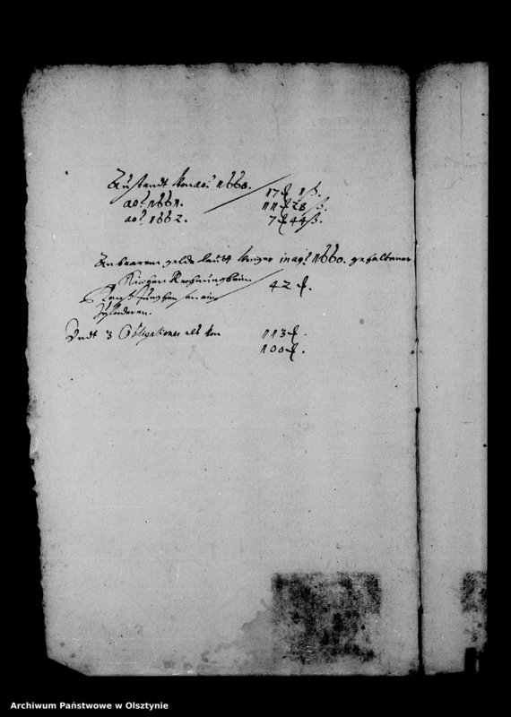 image.from.unit.number "Kirchen-Rechnung in Deutsch Eylau"