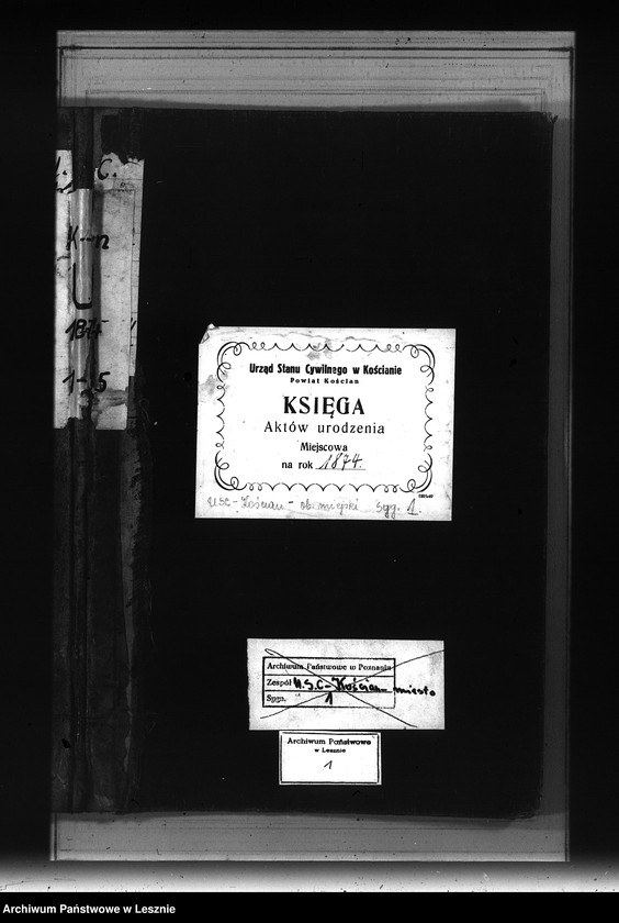 Obraz 2 z jednostki "[Księga urodzeń - miasto]"