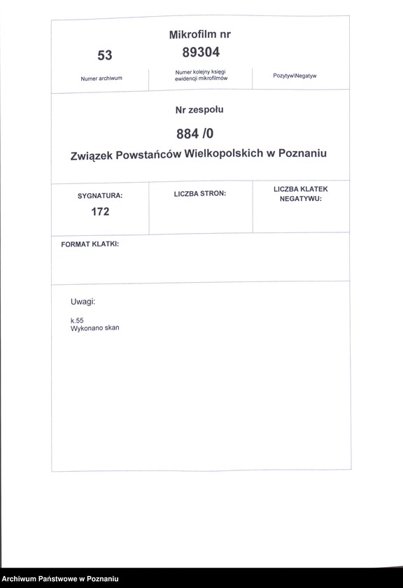 image.from.unit.number "Poznań - Stare Miasto akta koła."