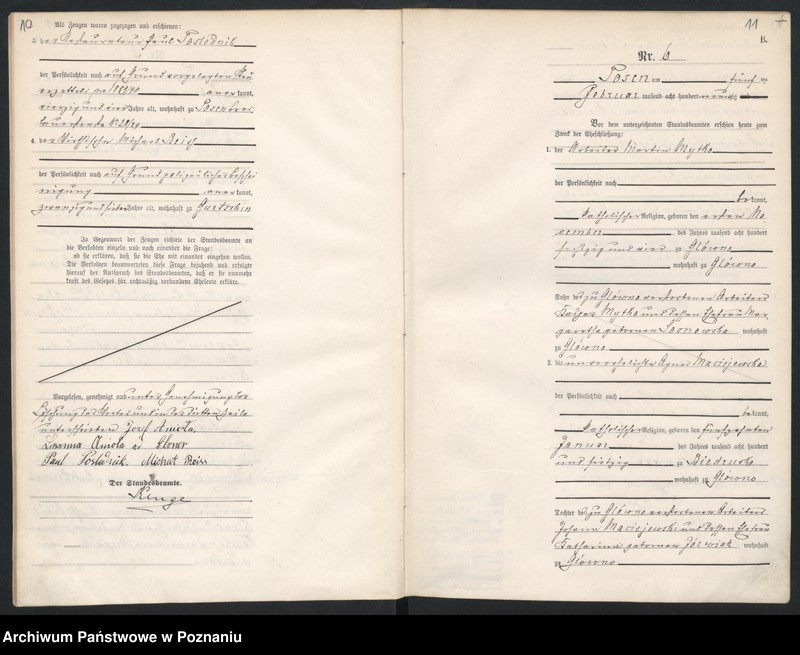 Obraz 8 z jednostki "Księga małżeństw"