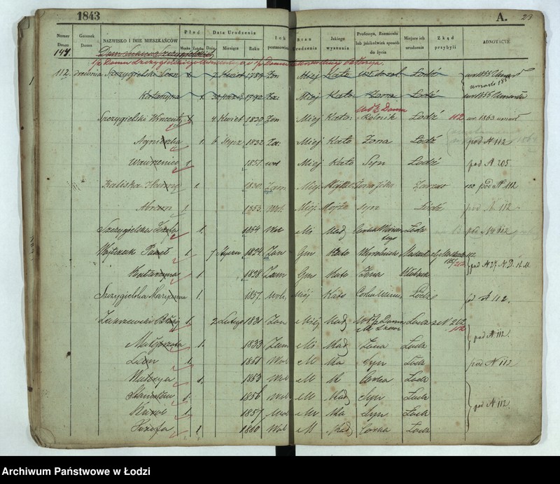 image.from.unit.number "[Księga ludności stałej Łódź nr 105-198]"