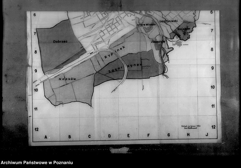 Obraz 12 z jednostki "Kalisch - Stadt, miasto Kalisz (Zmiany nazw miejscowości)"