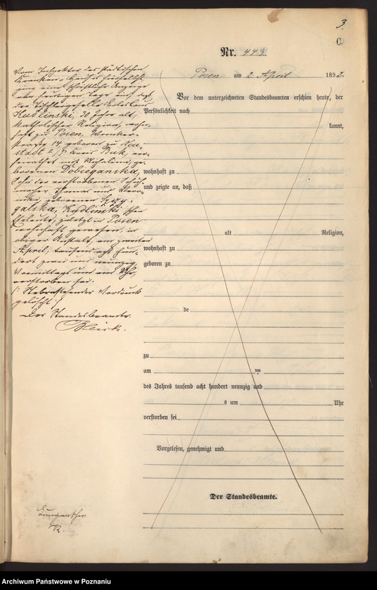 Obraz 6 z jednostki "Księga zgonów t. II"