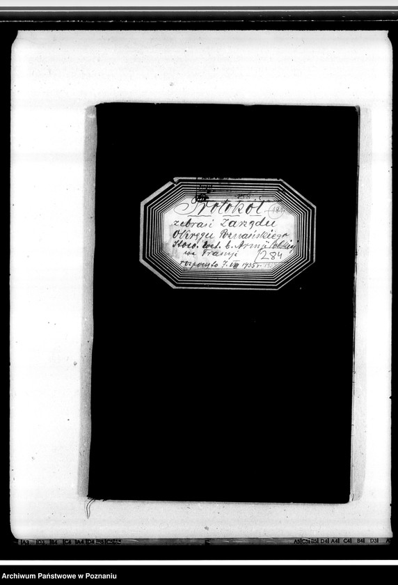 Obraz 4 z jednostki "Protokoły zebrań Zarządu Okręgu Poznańskiego"