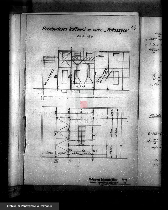 Obraz 14 z jednostki "Zatwierdzenie projektu urządzenia zakładu przemysłowego /cukrowni/ w Witaszycach pow. jarociński"