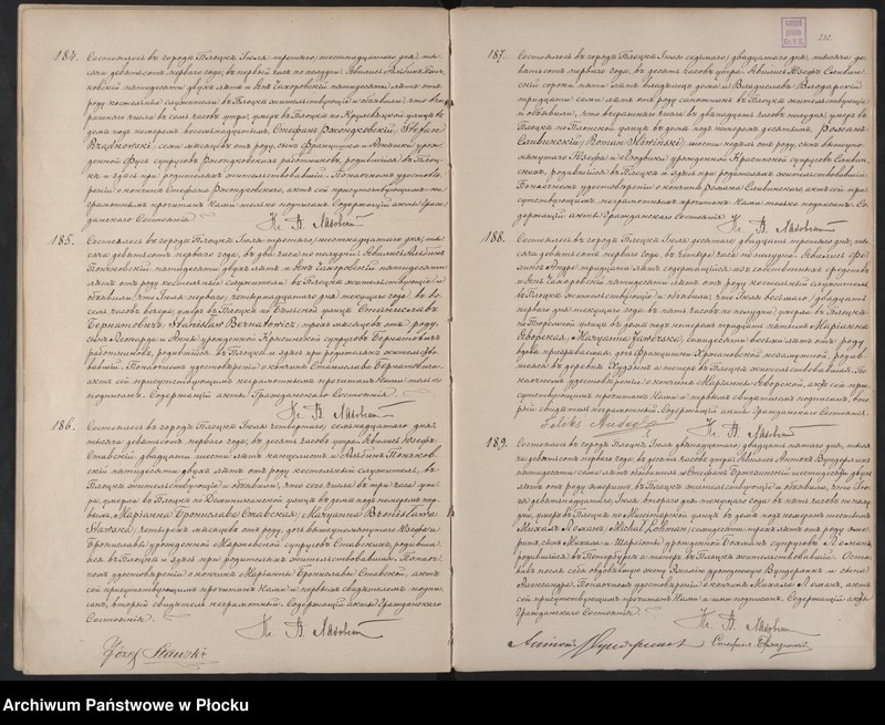 image.from.unit.number "Akta urodzeń, małżeństw i zgonów"