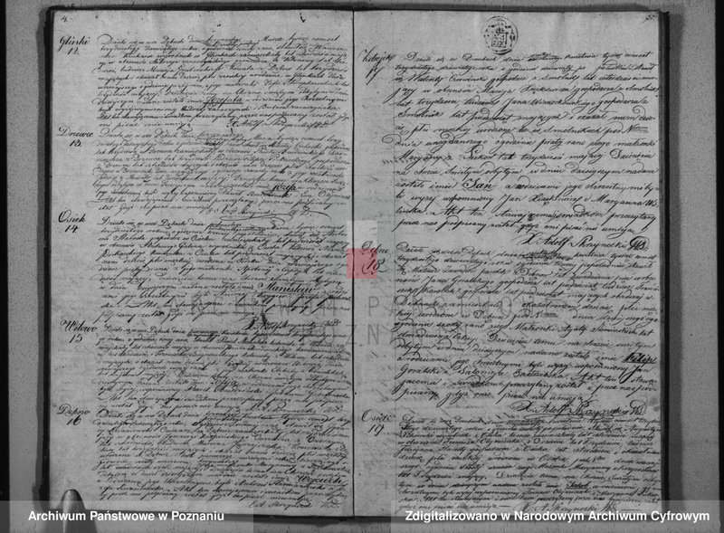 Obraz 5 z jednostki "Księga urodzeń, małżeństw i zgonów"