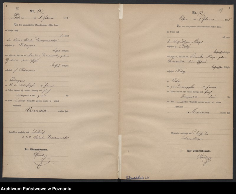 Obraz 13 z jednostki "Księga urodzeń"