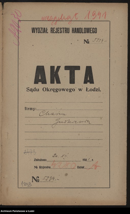 Obraz 2 z jednostki "Chaim Judkiewicz"