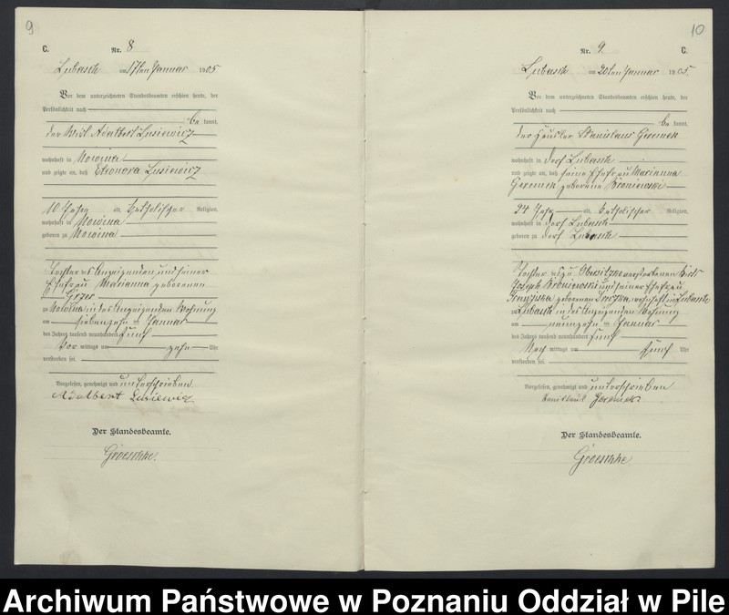 Obraz 8 z jednostki "Księga zgonów"