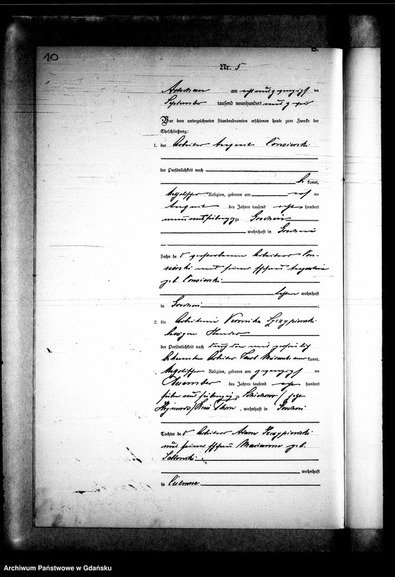 image.from.unit.number "Księga małżeństw"
