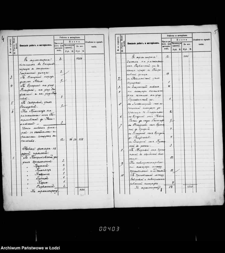 Obraz 11 z jednostki "Ob usilenji gazovago uličnago osveščenija v gor. Lodzi"