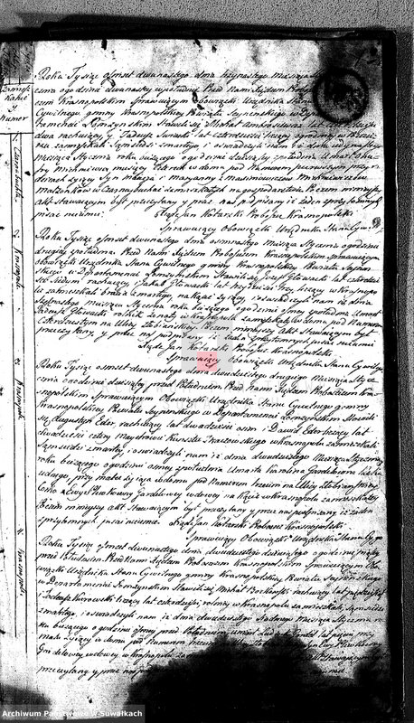 image.from.unit.number "Akta Cywilne Umarłych Gminy Krasnopolskiey. Od Roku 1812 1-go Stycznia. Sporządzone."