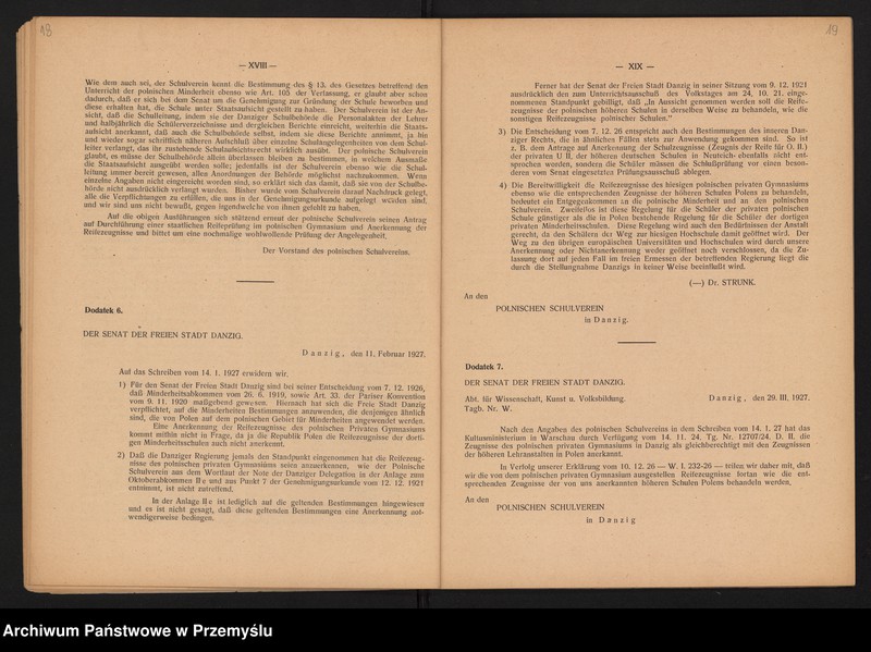 image.from.unit.number "Sprawozdanie Dyrektora Gimnazjum Polskiego w Gdańsku za rok szkolny 1931/32"