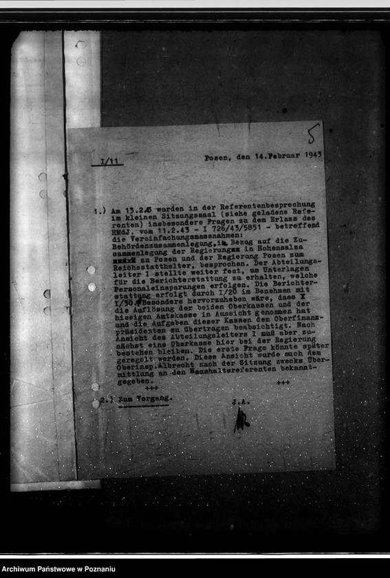 Obraz 9 z jednostki "Referentenbesprechung am 12.3.43."