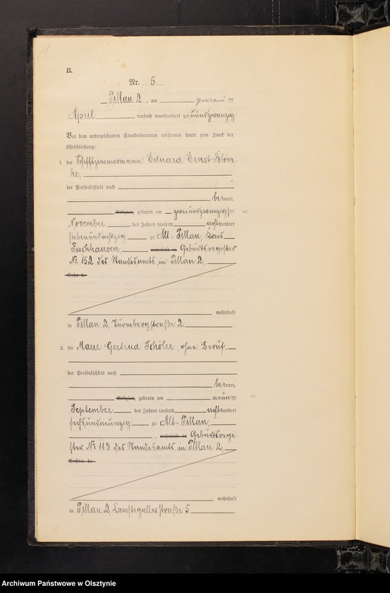 image.from.unit.number "Heiraths-Haupt-Register Nr 1 - 38"