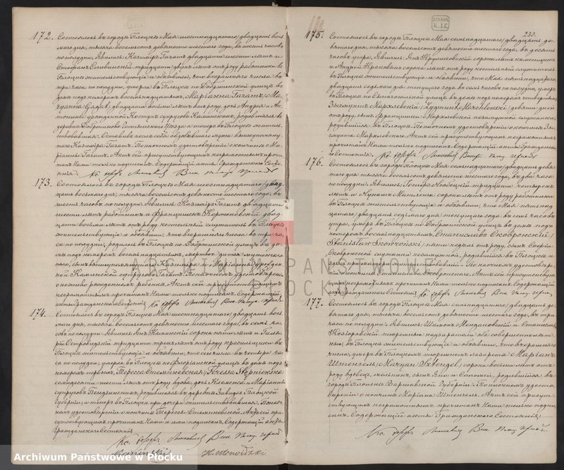 image.from.unit.number "Akta urodzeń, małżeństw i zgonów"