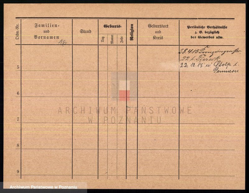 Obraz 18 z jednostki "Arędzka - Arndt"
