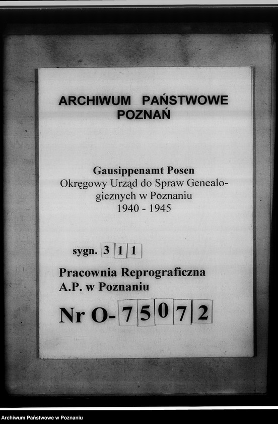 Obraz 12 z jednostki "[Spisy ksiąg stanu cywilnego wyznania katolickiego i ewangelickiego, dotyczy miejscowości: Babinost powiat Sulechów, Przytoczna powiat Międzyrzecz, Trzcianka powiat Trzcianka]"