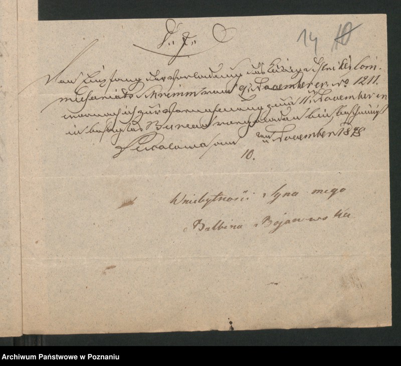 Obraz 17 z jednostki "A. betr. Peter von Bojanowski"