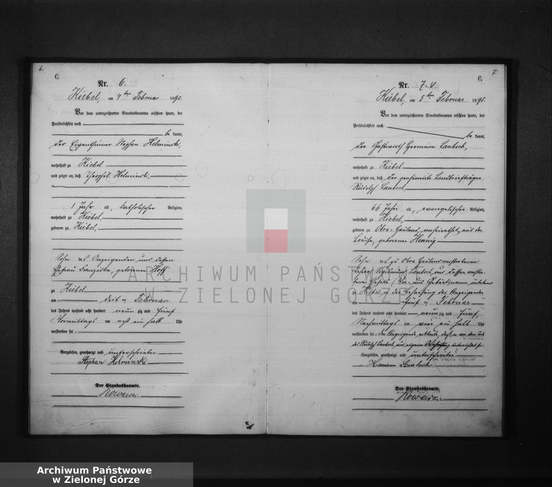 Obraz 8 z jednostki "Sterbe-Haupt-Register"