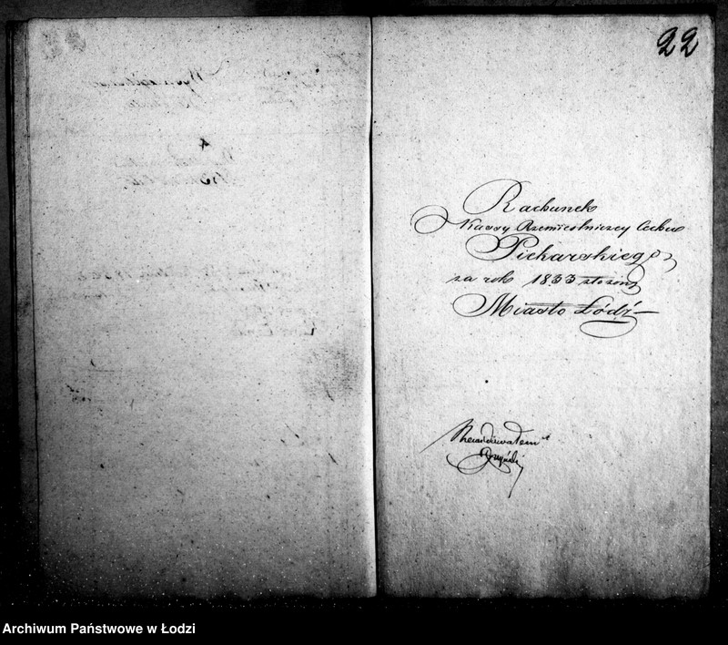 Obraz 18 z jednostki "Akta tyczące się rachunków i wszelkich korespondencji cechu piekarskiego"