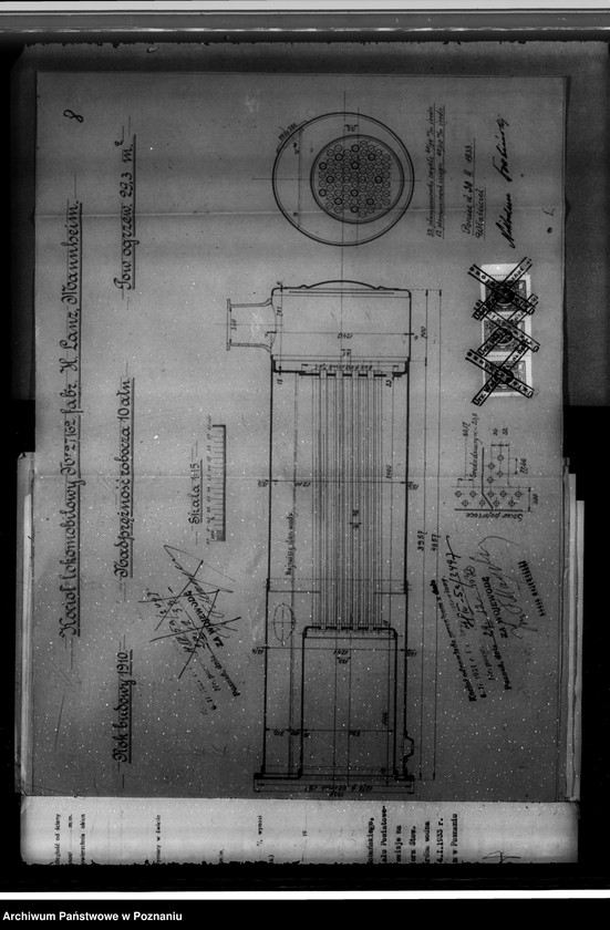 Obraz 13 z jednostki "Tartak w Poniecu pow. gostyński, własność H. Drobiński nr woj. kotła 2497"