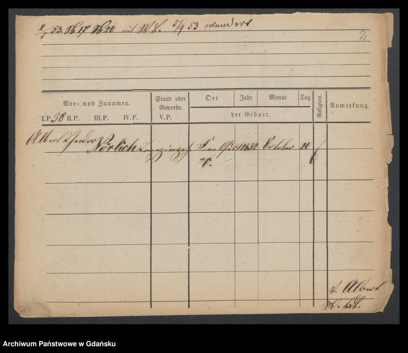 image.from.unit.number "Karty meldunkowe: Nörlich - Norrmann"