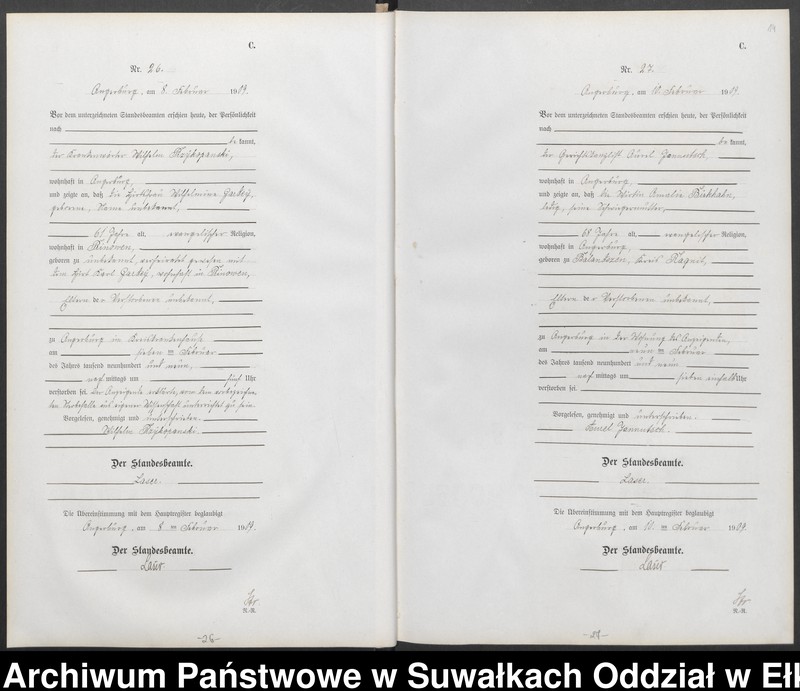 image.from.unit.number "[Sterbe-Neben-Register des Preussisches Standes-Amtes Angerburg Kreis Angerburg]"