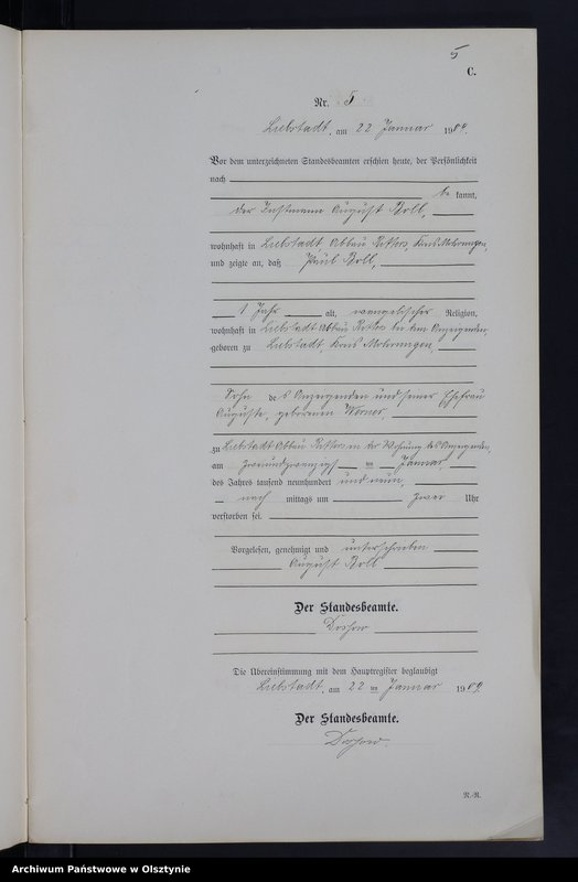 image.from.unit.number "Sterbe-Neben-Register Nr 1 - 51"
