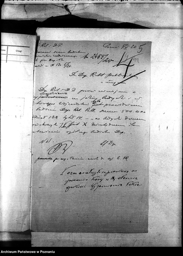 Obraz 9 z jednostki "Budżet - korespondencje"