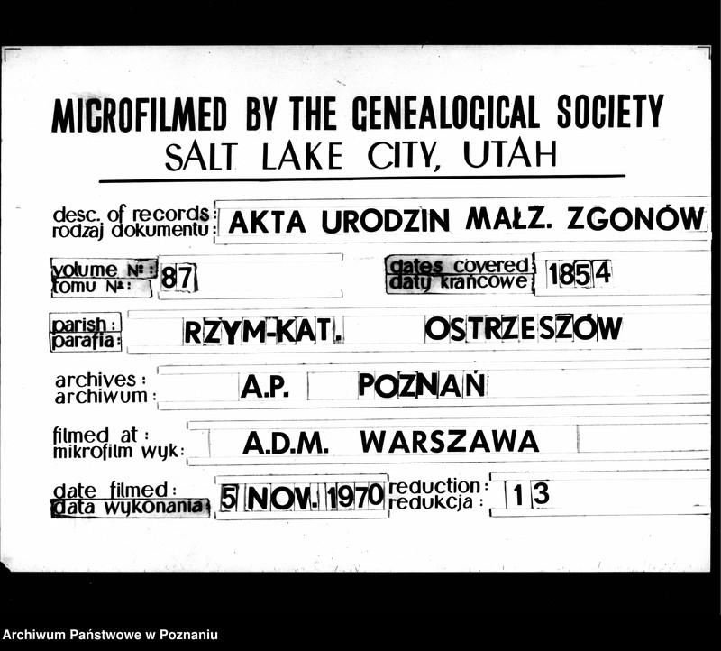 image.from.unit.number "Duplikaty zaślubionych, urodzonych, zmarłych"