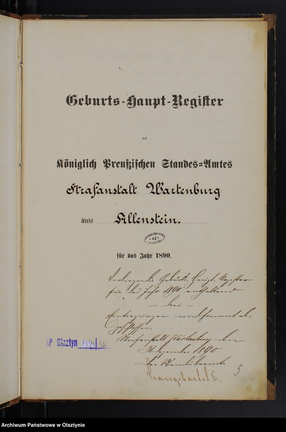image.from.unit.number "Geburts-Haupt-Register Nr 1 - 3"