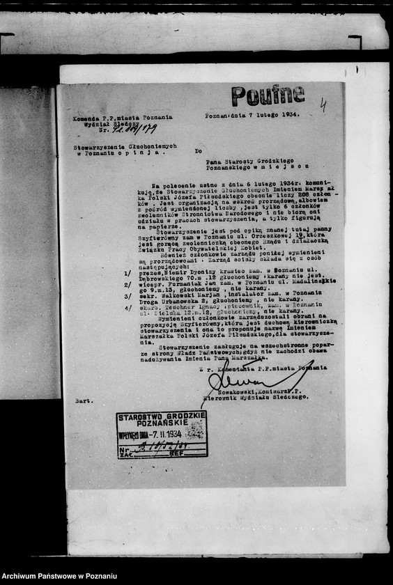 Obraz 8 z jednostki "/Stowarzyszenie Głuchoniemych im. Marszałka Piłsudskiego/"