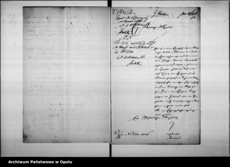 Obraz 18 z jednostki "Acta des Magistrats zu Oppeln betreffend die Proffessor Schnaubeltschen Legate"