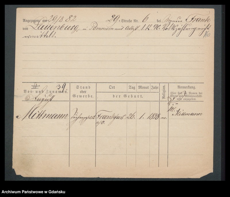 image.from.unit.number "Karty meldunkowe: Mittelsteiner - Modt"