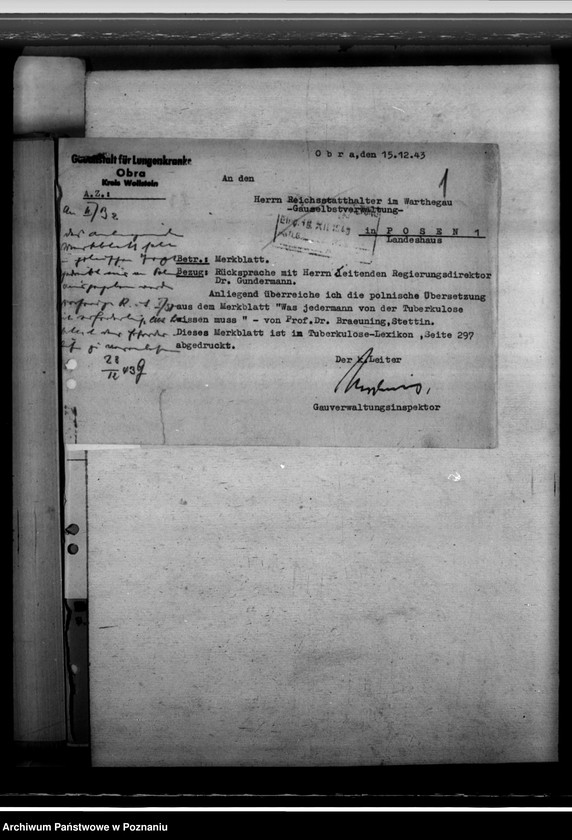 Obraz 5 z jednostki "Tuberkulose"