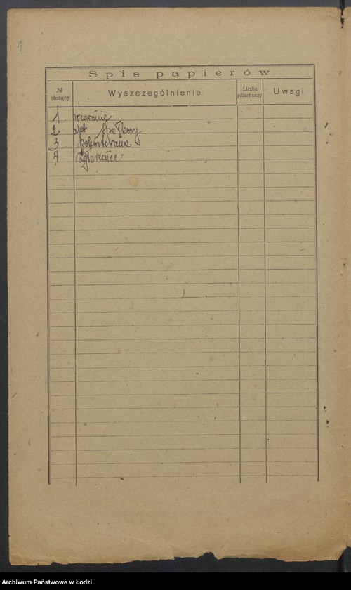 Obraz 3 z jednostki "Mordka Goldblum, Szmul Kojfer- sprzedaż manufaktury"