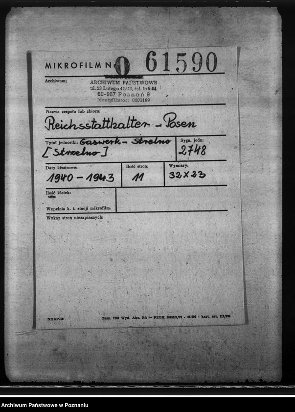 Obraz 2 z jednostki "Gaswerk - Strelno (Strzelno)"