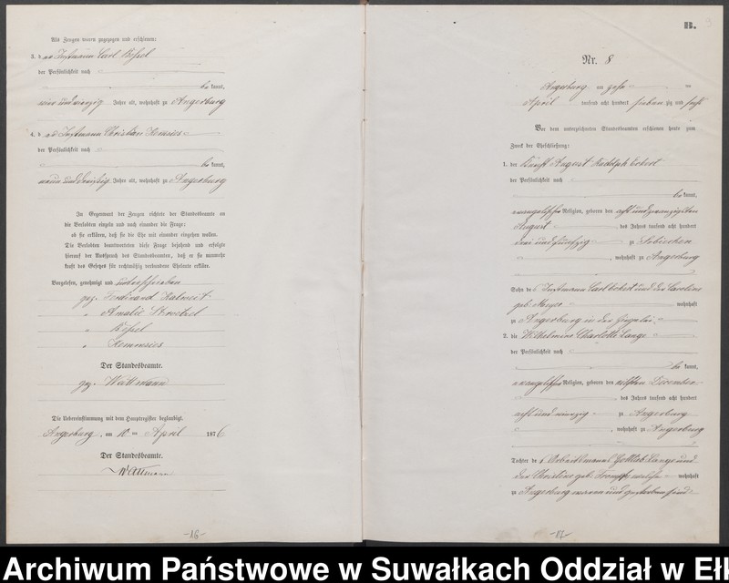 image.from.unit.number "Heiraths-Neben-Register des Preussischen Standes-Amtes Angerburg Kreis Angerburg"