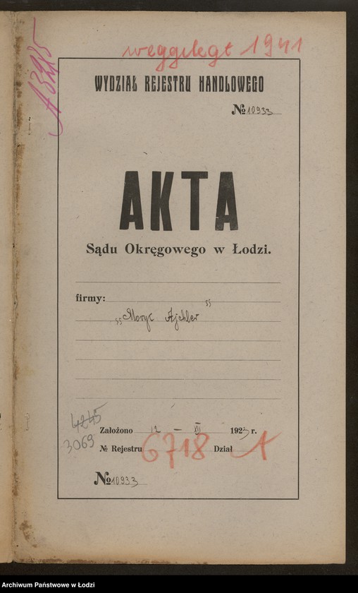 Obraz 2 z jednostki "Moryc Ajchler- sprzedaż skór"