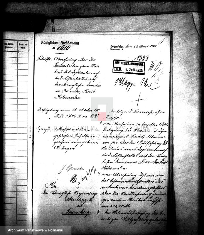 Obraz 5 z jednostki "Sprawy budowlane majątku państwowego Rucewko powiat inowrocławski"